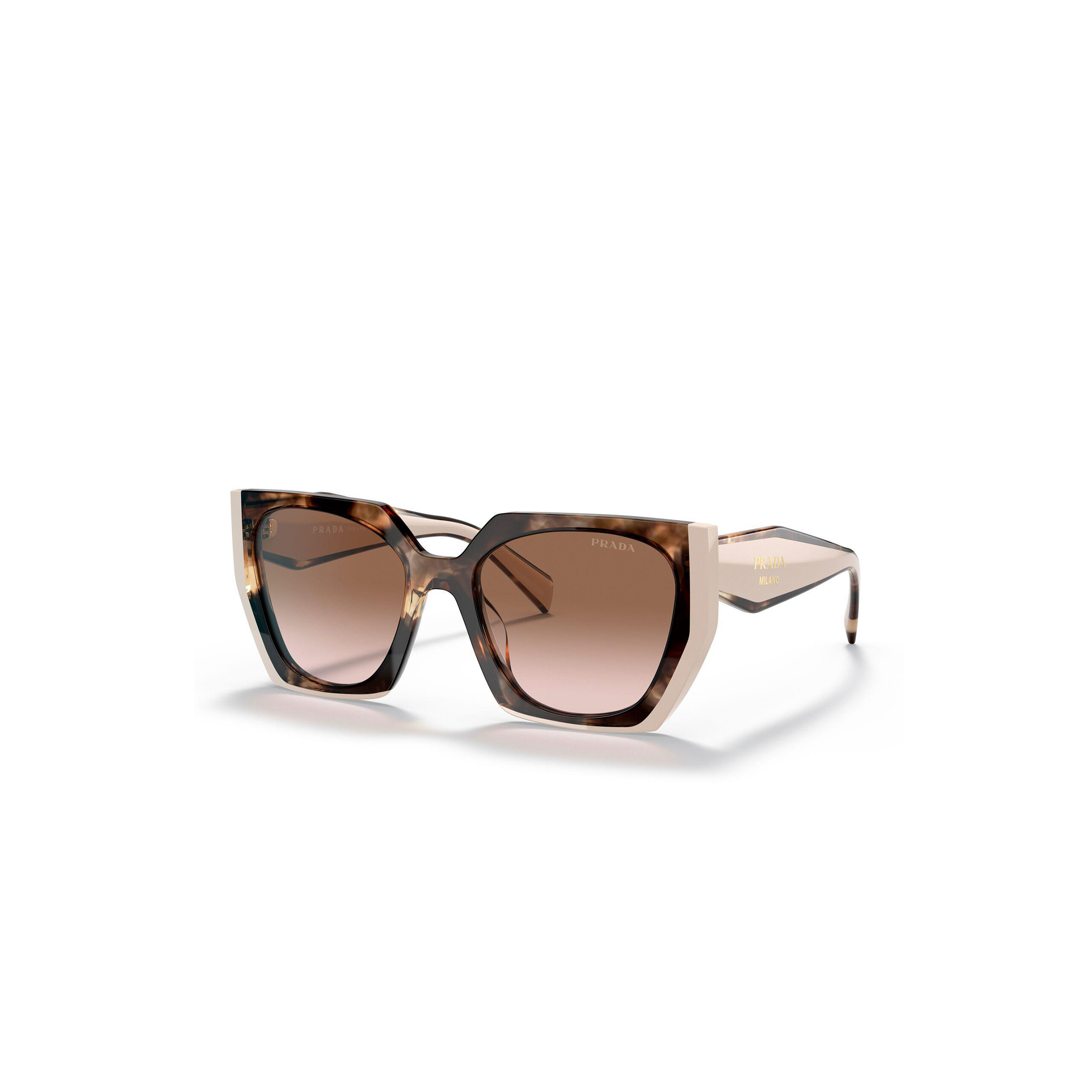 PRADA BEIGE BROWN WOMENS SUNGLASSES SPR15W